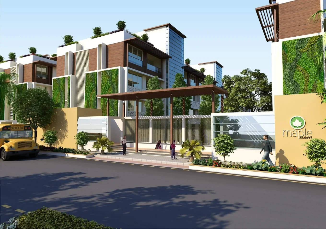 Ganesh Maple County | 3 BHK Apartments, Thaltej, Ahmedabad