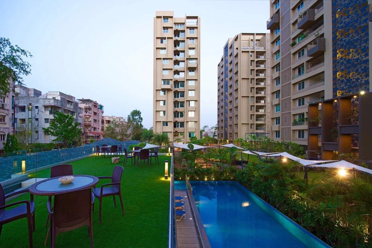 Indraprasth 8 Frangipani | 2, 3 BHK Apartments, Thaltej, Ahmedabad for sale