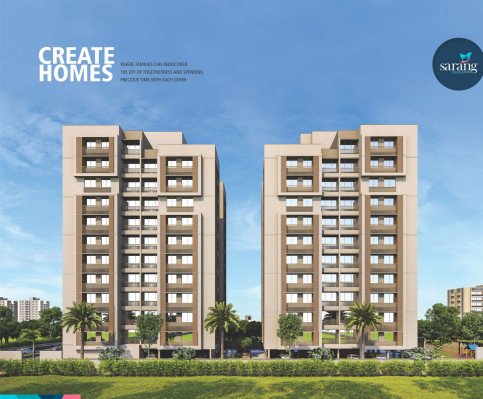 Sarang Elegance, 3 BHK Apartments, Bopal, Ahmedabad