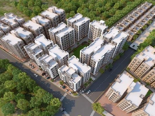 Shaligram Garden Residency II, 3, 4 BHK Apartments, Bopal, Ahmedabad