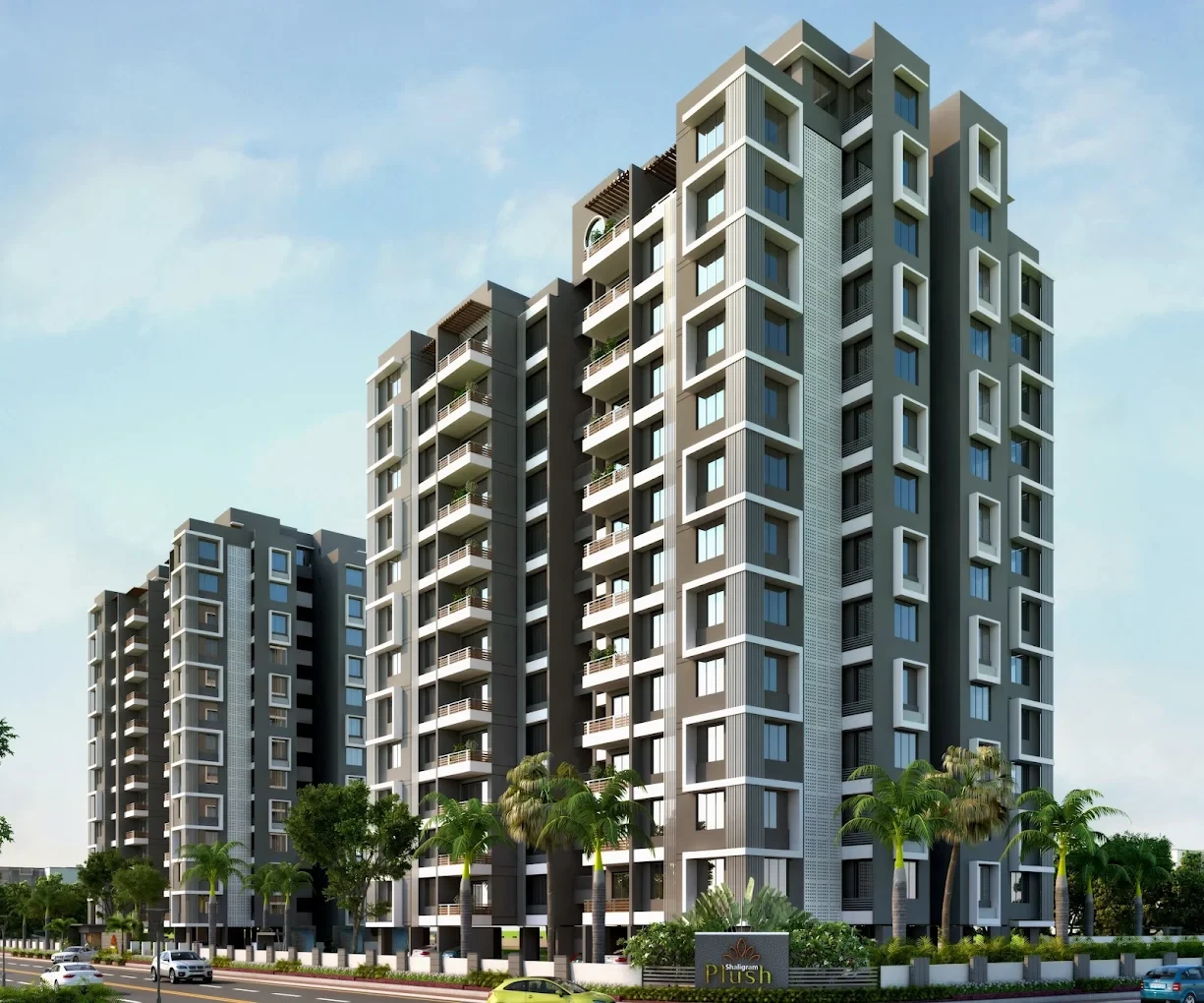 Shaligram Plush | 4, 5 BHK Apartments, Thaltej, Ahmedabad for sale