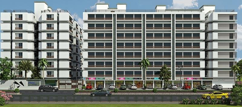 Shree Vishnudhara Crossroad | 1, 2, 3 BHK Apartments, Gota, Ahmedabad for sale