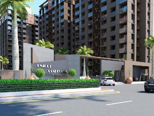 Unique Ashiyana | 1 BHK Apartments, Gota, Ahmedabad for sale