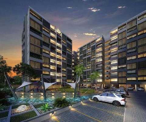 Vandemataram Crosswind | 2, 3 BHK Apartments, Gota, Ahmedabad for sale